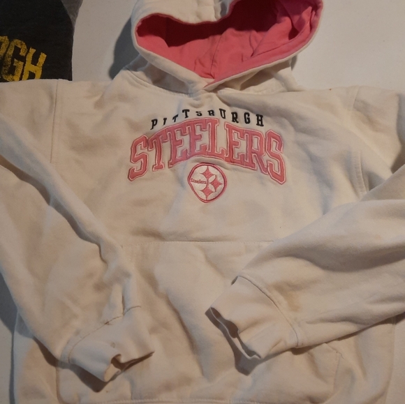 Steelers Hoody Size 10/12 - Picture 2 of 5